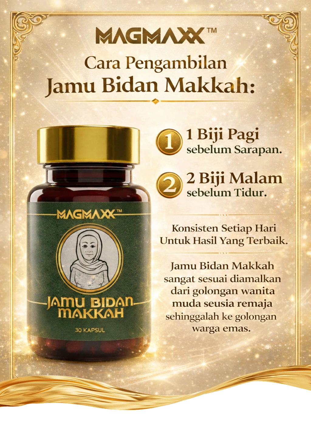 Aturan Cara Pengambilan Jamu Bidan Makkah