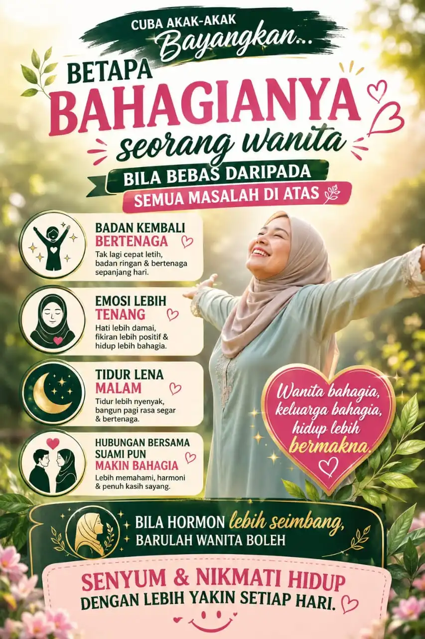 Cuba Akak-Akak Bayangkan... Betapa Bahagianya Seorang Wanita